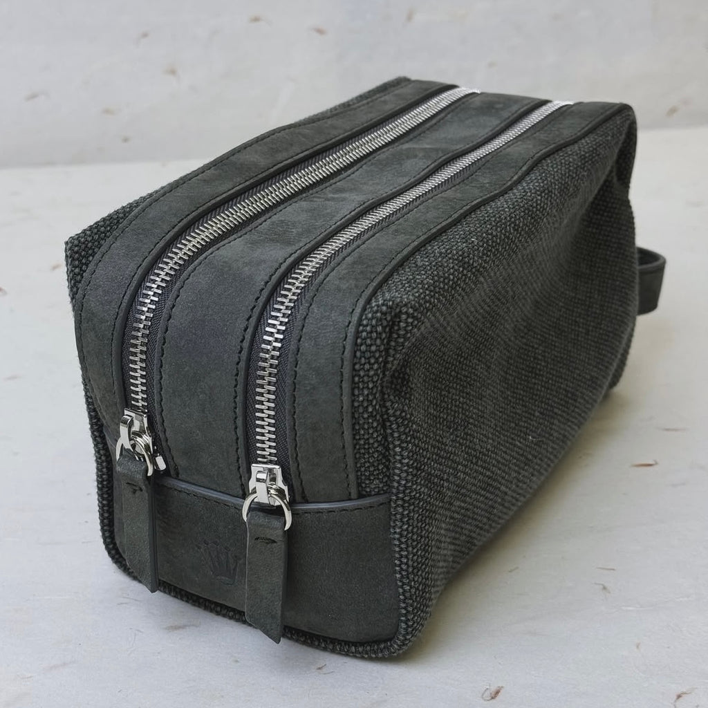 Rolex Alpine Green Dual-Zip Washbag