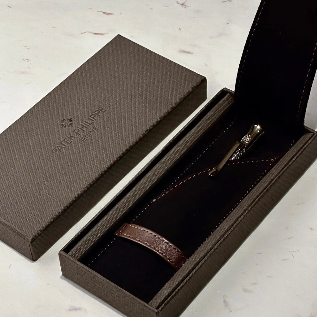 Patek Philippe Gilded Script Ensemble Pen