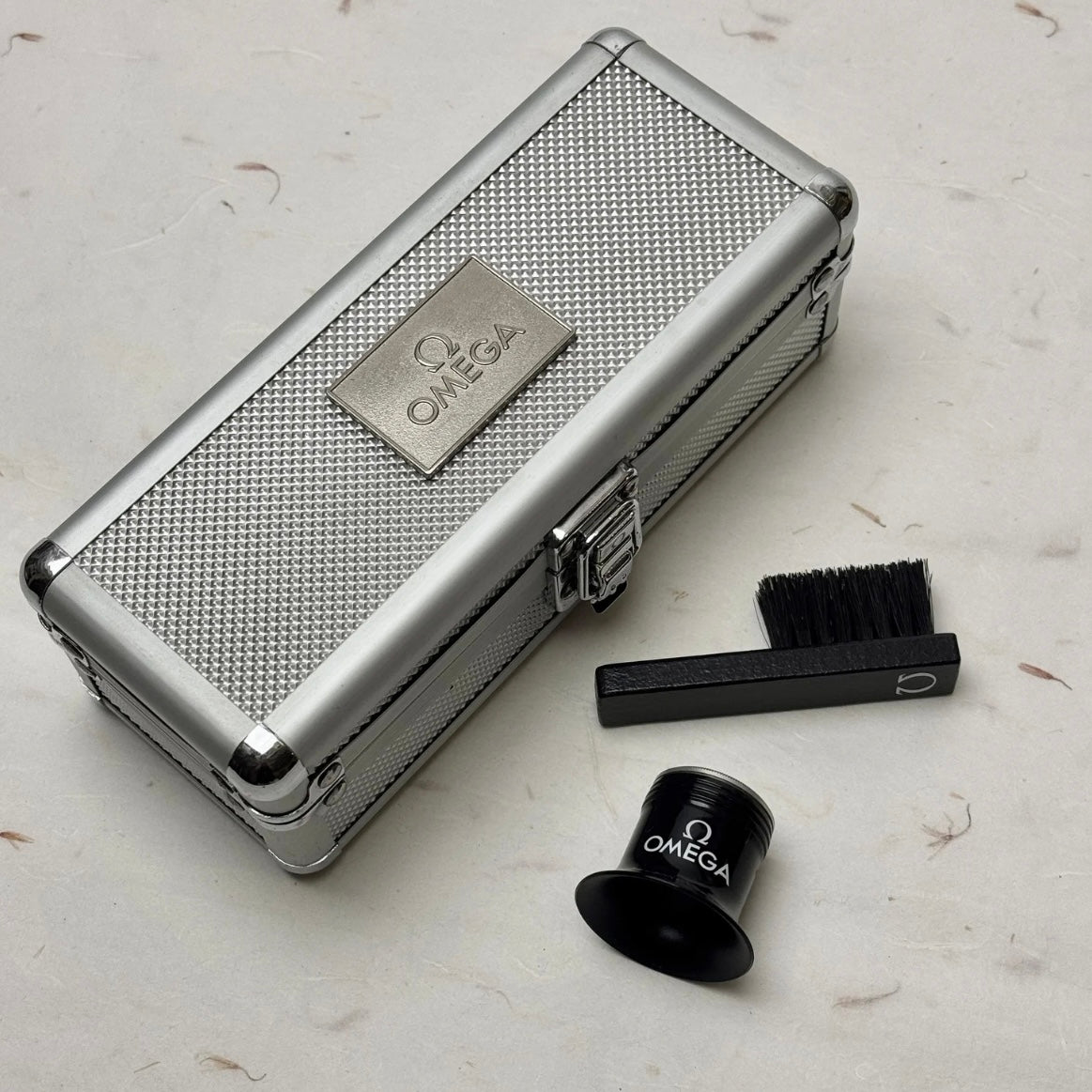 Omega Alloy Watchmaker's Loupe Set