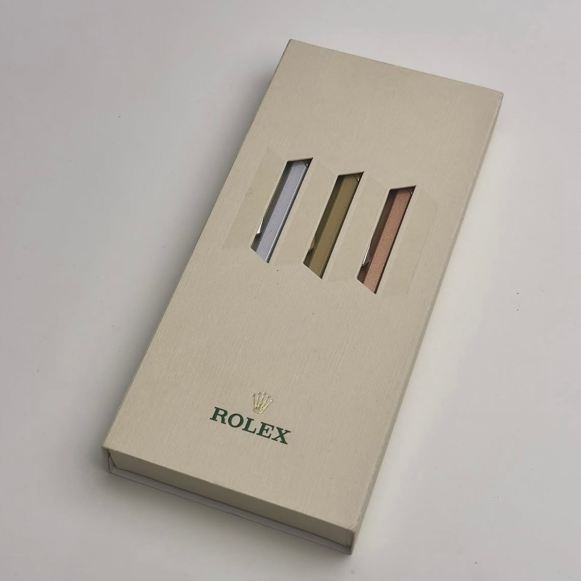 Rolex x Caran d'Ache Metallic Pen Set