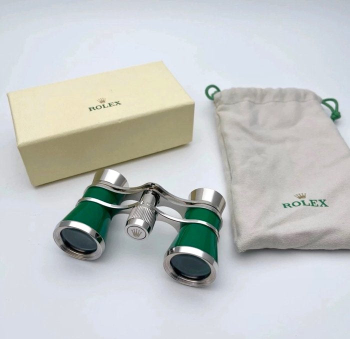 Rolex Green Opera Binoculars
