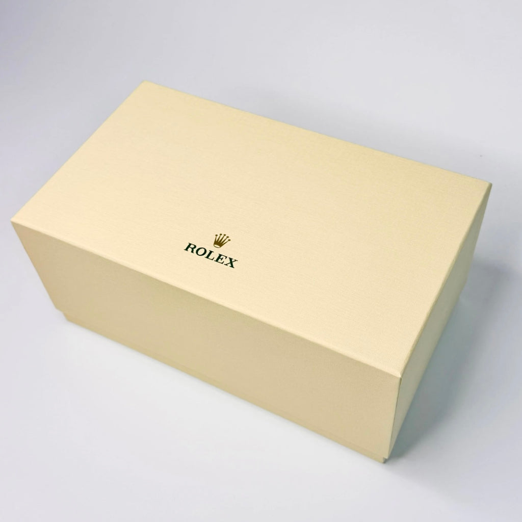 Rolex Crown Tan Canvas Travel Bag 2000s