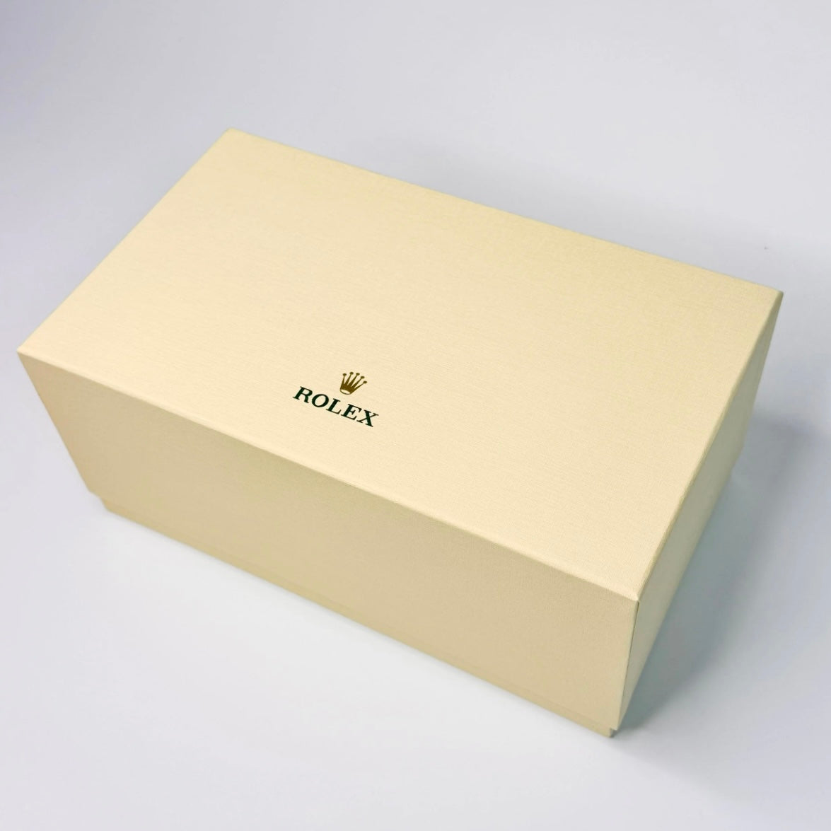 Rolex Crown Tan Canvas Travel Bag 2000s