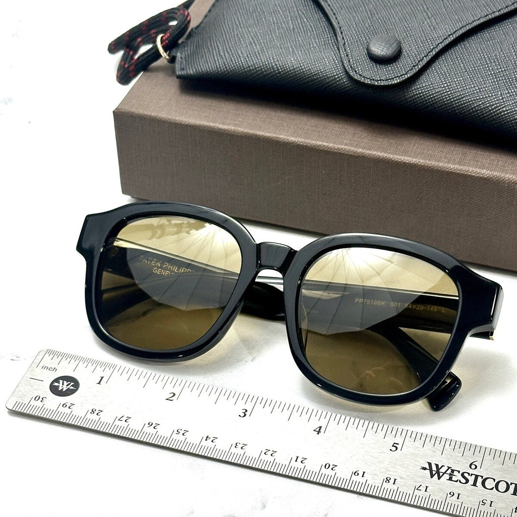 Patek Philippe Sunglasses with Saffiano Leather Case