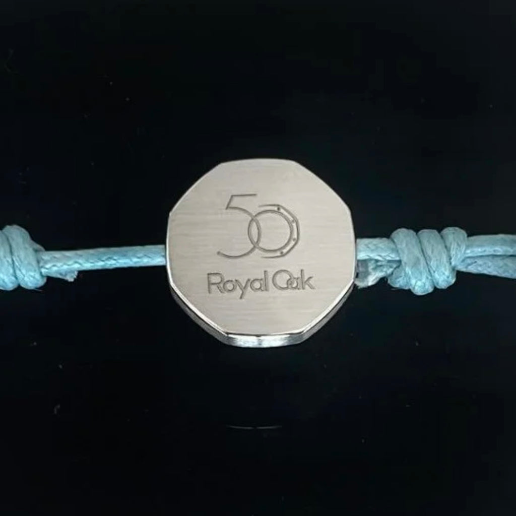 Audemars Piguet Royal Oak 50th Anniversary Stainless Steel Sky Blue Bracelet