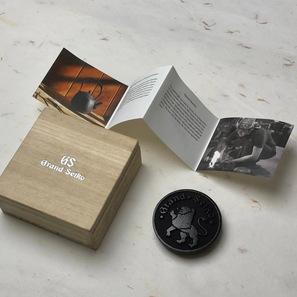 Grand Seiko Lion Nanbu Iron Paperweight