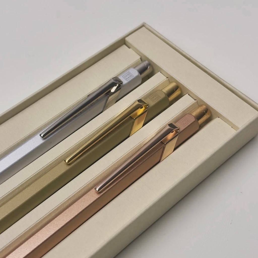 Rolex x Caran d'Ache Metallic Pen Set