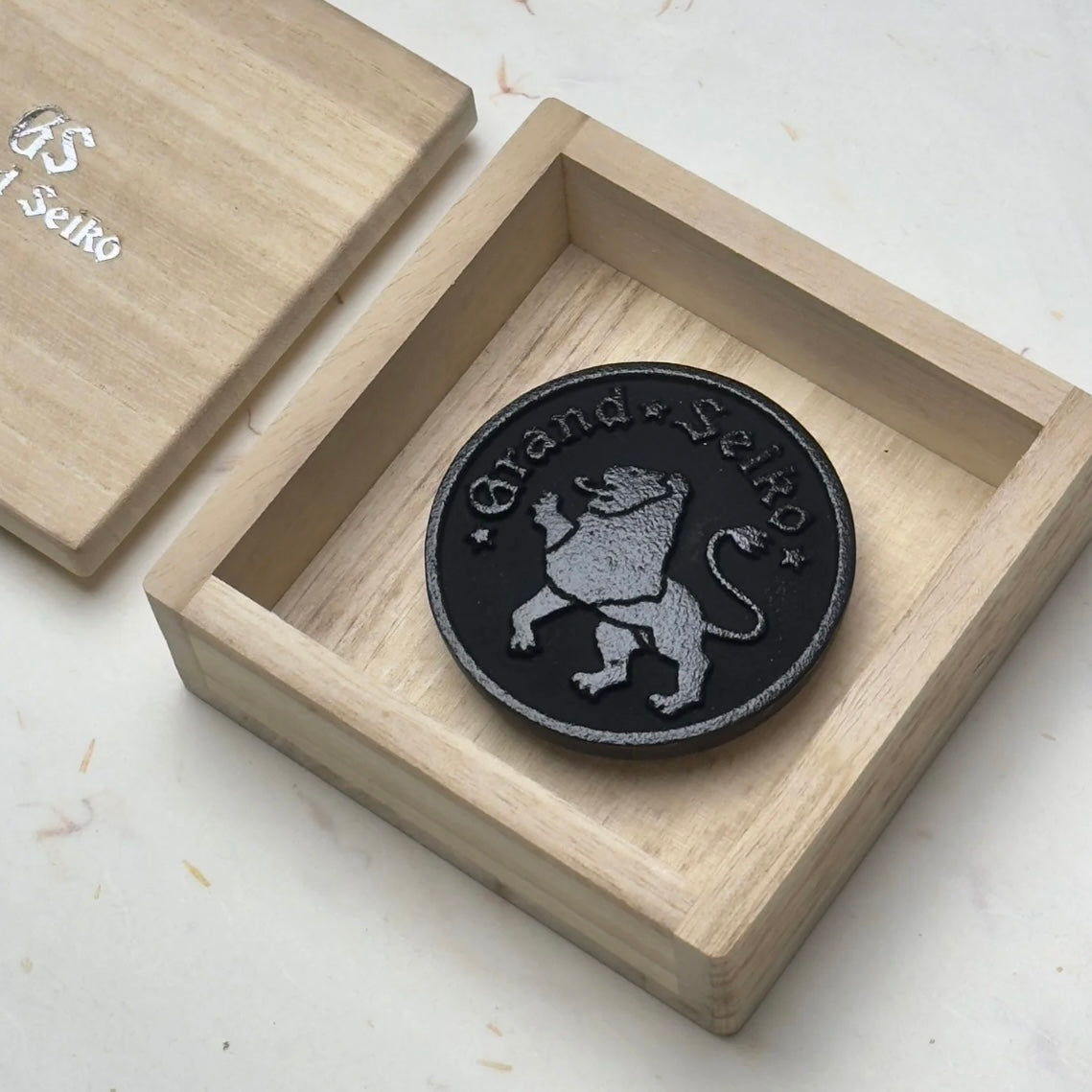 Grand Seiko Lion Nanbu Iron Paperweight