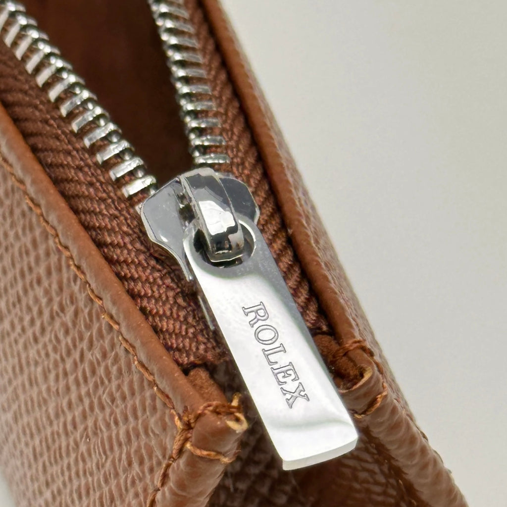 Rolex Verdant Leather Pen Pouch